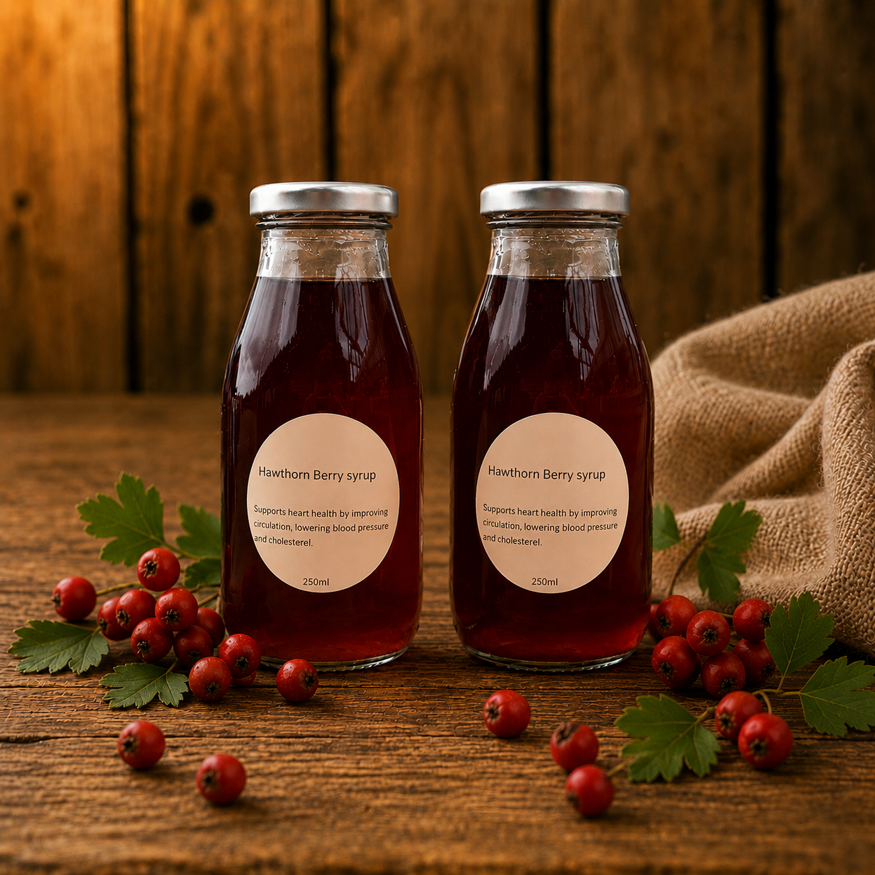 Hawthorn Berry Syrup