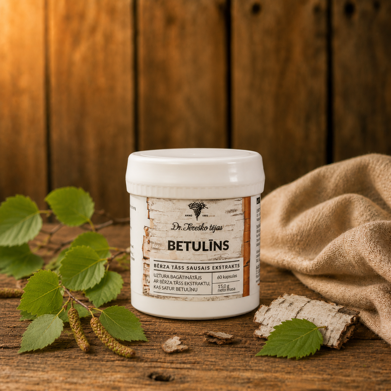 Betulin (BTSE) in capsules