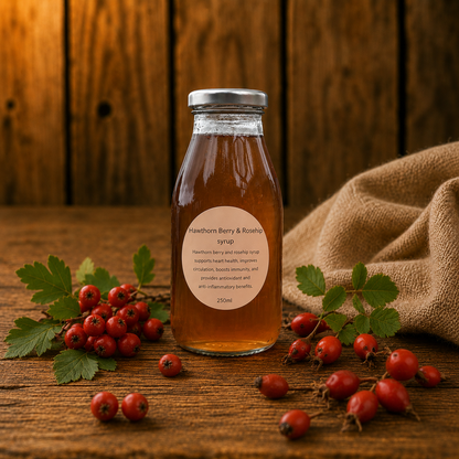 Hawthorn Berry & Rosehip Syrup