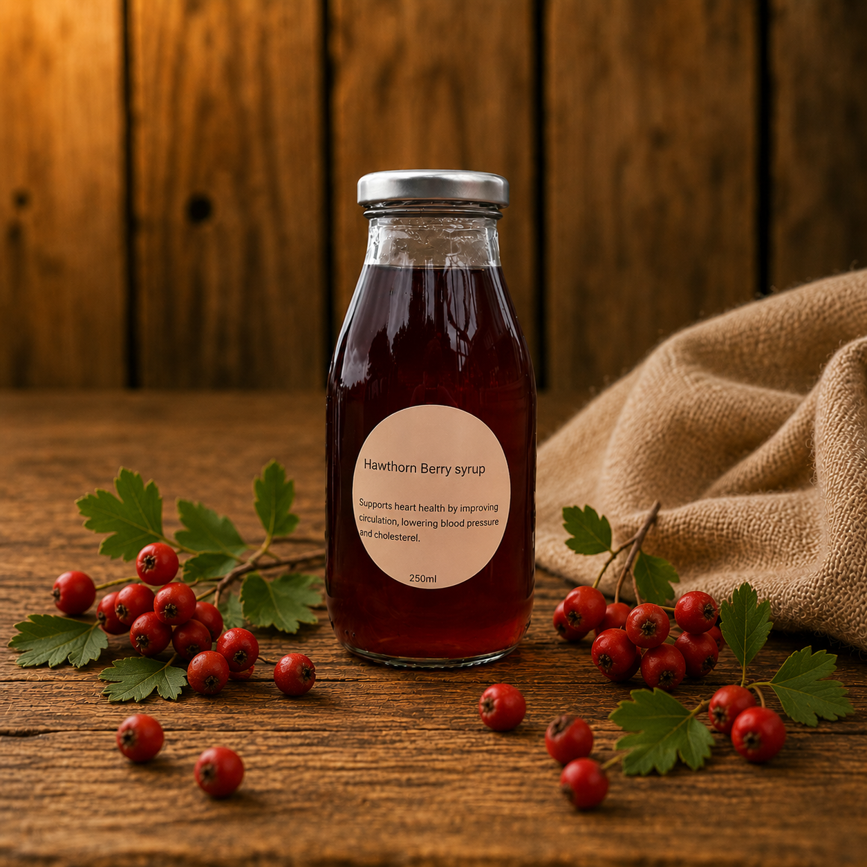 Hawthorn Berry Syrup