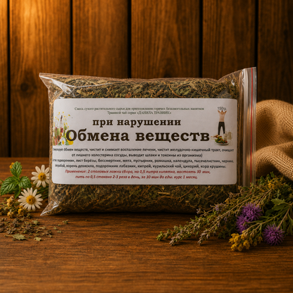 Metabolism Support Herbal Tea - Traditional Altai Blend