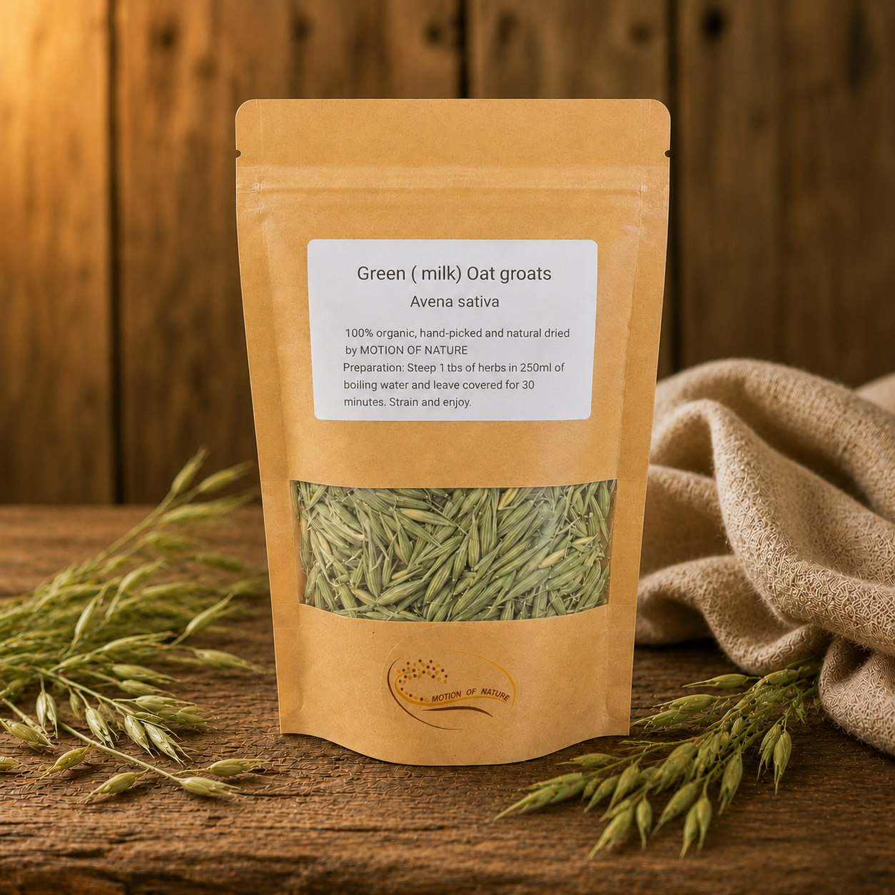Green Oat Tea
