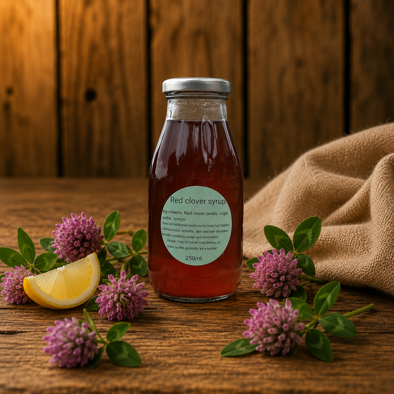 Red Clover Syrup