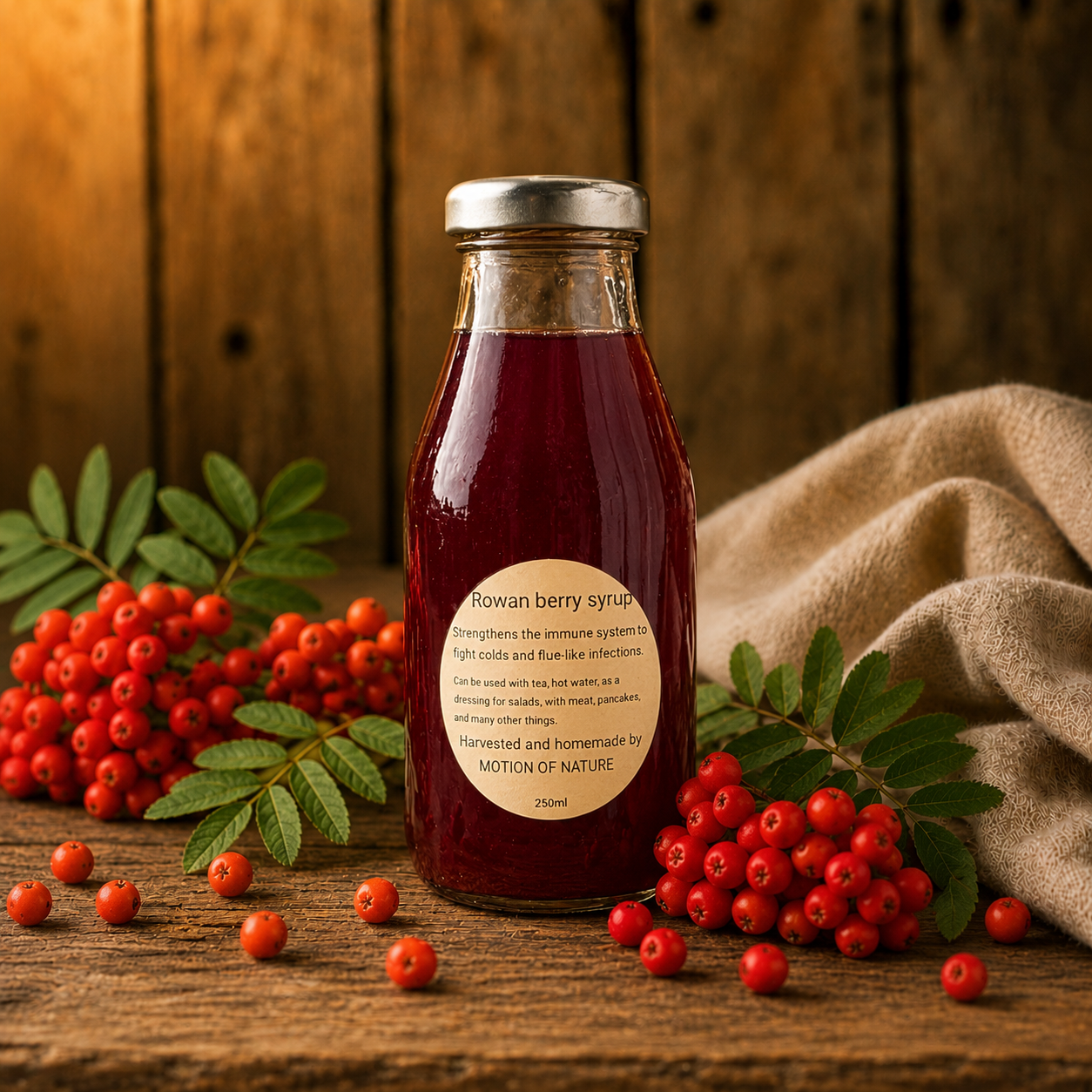 Rowan Berry Syrup